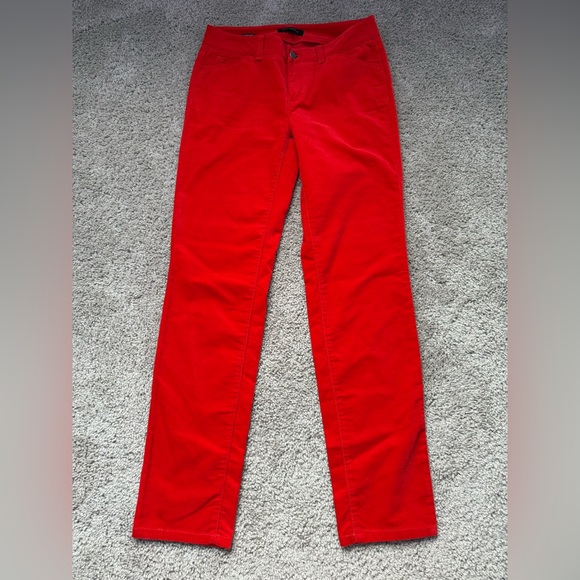 Talbots Pants - Talbots Corduroy Signature Pants Red 2